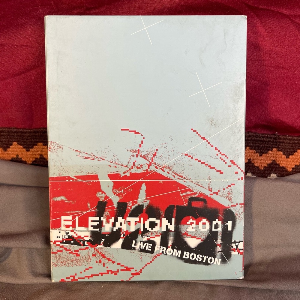 U2 Elevation 2001/ Live From Boston 2 DVD Set Alternate Cover